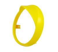 Cubierta de Faro de Moto para Vespa Primavera 50 125 150 2014-2023 Anillo Embellecedor De Faro Carenado Máscara Cubierta Protectora Accesorios Motocicleta Cubierta de Faro de Motocicleta(Yellow)