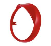 Cubierta de Faro de Moto para Vespa Primavera 50 125 150 2014-2023 Anillo Embellecedor De Faro Carenado Máscara Cubierta Protectora Accesorios Motocicleta Cubierta de Faro de Motocicleta(Red)