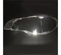 Cubierta de faro delantero coche para BMW X5 E70 2007-2013, cristal transparente, pantalla lámpara, carcasa(Left)