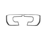 Cubierta De Faro Delantero De Coche Compatible Para Ford Para Ranger Para WILDTRAK T9 2022 2023 2024 ABS Negro Mate Marco Decorativo.