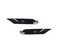 Cubierta De Faro Delantero Para Mazda RX-8 2004-2008 Parachoques Delantero Luz De Posición Lateral Giro Estacionamiento Carcasas Lámpara Bengala Guardabarros(Smoked Lens)