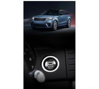 Cubierta de fibra de carbono para botón de arranque de encendido Land Rover compatible con autobiografía y deporte