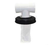 Cubierta de filtración del tanque IBC con pantalla de malla DN150 DN225 Instalación de múltiples ángulos Tapa superior del contenedor de agua para la cosecha de agua de lluvia (camiseta en forma de T