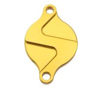 Cubierta de Filtro de Aceite Compatible con de Motocicleta RMZ250 RMZ450 RMX450Z RMZ 250 450 450Z 2005 2019 2018 2017 2016 2015 2014 2013 Reemplazo del Mercado de Accesorios(Gold)