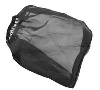 Cubierta de filtro de aire universal de Zenithaur, calcetín de filtro de entrada de aire alto para filtros de aire frío para automóvil negro (pequeño)