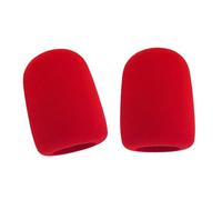 Cubierta de filtro de esponja elástica para 2 micrófonos On-the-Go cubierta segura y reducciones con micrófono de aspecto elegante