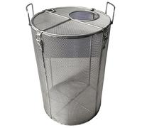 Cubierta de Filtro de Malla de 2 mm para Bombas de Agua, protección antiobstrucciones de Acero Inoxidable para Bombas sumergibles de sumidero, Estanque y Servicios públicos (20 x 120 cm)