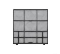 Cubierta de filtro de polvo diseñada para aires acondicionados montados en la pared en hogares para evitar la acumulación de polvo y mantener un rendimiento óptimo del aire acondicionado (31,5 x 31,5