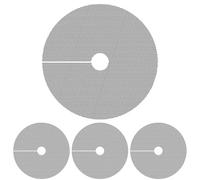 Cubierta De Flores - Cubierta De 11.8/15.7 Pulgadas Con Guardia De Malla | ABS Plant Protection Mat | Jardinera Exterior Interior | Cubierta De Rejilla Del Suelo De Flores Vacío | Protección De