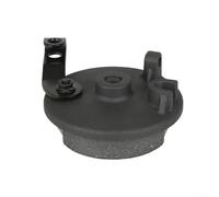 Cubierta de freno de tambor para Xiaomi para 5 Plus Scooter eléctrico Aleación de aluminio Rueda delantera Protector lateral Negro Protector de polvo Ligero Pieza de repuesto Accesorio Ajuste