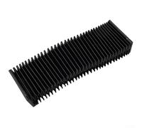 Cubierta de fuelle de tela de tres pruebas para rieles de guía lineal HGR20, máquina herramienta CNC, protección flexible, ancho de banda de 20 mm con alta resistencia a la tracción (longitud estirada