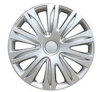 Cubierta de galvanoplastia del ajuste neumático coche la(Silver)