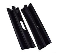 Cubierta de gancho de remolque de parachoques, par, 1408850926 1408851026, reemplazo delantero, ABS negro no deformable, para Clase S W140 1995-1998