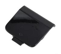 Cubierta de gancho de remolque de parachoques trasero estilo OEM para BMW F06 Gran para Coupe Serie 6 M6 M Sport 2013 2014 2015 2016 2017 2018 (negro)