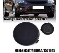 Cubierta de gancho de remolque de repuesto para parachoques delantero para Ford para Focus MK2 2008 2011 OEM 8M5117A989AA 1521645