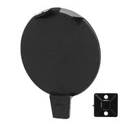 Cubierta de Gancho de Remolque Delantero, Repuesto para Parachoques, Compatible con 2017 a 2023, Color Negro - Material ABS Duradero, Fácil Instalación, Ajuste Preciso