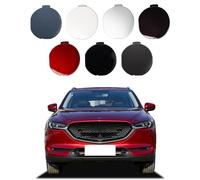 Cubierta de gancho de remolque para parachoques delantero para Mazda CX-5 2017 2018 2019 2020 2021 KB8A50A11 KB8A50A11BBB (gris, lado izquierdo del conductor) Xinpinsai