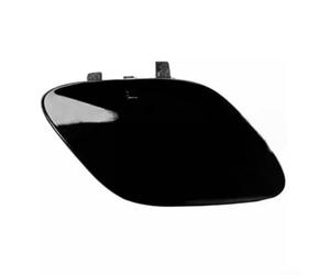 Cubierta de gancho de remolque para parachoques delantero, tapa de inserción de ojo de remolque ABS compatible con Mercedes para Benz W205 C300 para AMG 2015-2018, reemplazo de moldura de parachoques