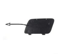 Cubierta de gancho de remolque parachoques delantero derecho para A6 2009-2011, OEM 4F0807441F Tapa de ojo de remolque de repuesto, para ABS plástico negro accesorio de ajuste exterior