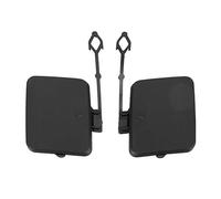 Cubierta de gancho de remolque, Yctze Par de cubierta de gancho de remolque de parachoques trasero 51127158448 Reemplazo para X5 E70 2006-2013 para e70 cubierta de remolque cubierta de parachoques