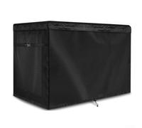 Cubierta de generador de 22 kW impermeable para exteriores, protector de almacenamiento de tela resistente con dobladillo elástico para energía de respaldo del hogar, 50.4 x 26.8 x 28.7 pulgadas (420D