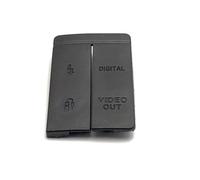 Cubierta De Goma For Puerto USB De Cámara, Accesorio De Cubierta Protectora For Puerto Mic Compatible con HDMI, Compatible con Canon, Pieza De Repuesto For Cámara Digital EOS 5D