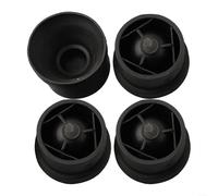 Cubierta de goma para motor de golf, 4 piezas, compatible con Golf Cabriolet 2012 2016, para Golf/Variant/4Motion 2007 2016, el paquete incluye 4 clips de montaje