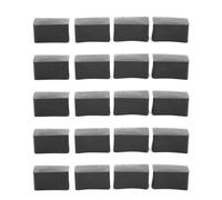 Cubierta de goma para pies para perfiles de aluminio 2040, almohadillas protectoras antideslizantes y duraderas para equipos de maquinaria industrial, juego de 30 piezas