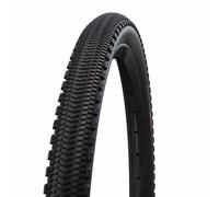 Cubierta de gravel antipinchazos 700C compatible con eBike Schwalbe G-One Overland ( Negro / 700 x 40C (40-622) )
