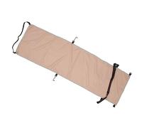 Cubierta de Hamaca del Reposapiés de Avión Ergonómico para Viajes Cómodos, Correa, Mejora, Diseño Conducto (Caqui)