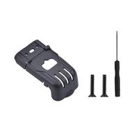 Cubierta de hebilla de batería para dron DJI Avata 2 baterías antidesprendimiento tapa de hebilla que atraviesa aviones antivuelo, perdido y antidesprendimiento, cubierta fija a presión (gris)