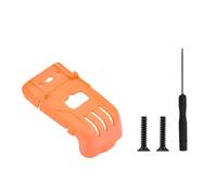 Cubierta de hebilla de batería para dron DJI Avata 2 baterías antidesprendimiento tapa de hebilla que atraviesa aviones antivuelo, perdido y antidesprendimiento, cubierta fija a presión (naranja)