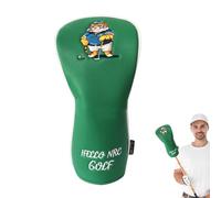 Cubierta de hierro de madera - Chaqueta de putter, manga híbrida | Escudo de cabeza estilo hawaiano, funda de compañero de golf para Taylormade M5 M6 Qi10 Series, bolsa de cierre suave premium para