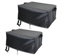 Cubierta de horno de pizza Oxford 420D para horno de pizza de gas Cozze 90347, 58 x 58 x 28 cm, resistente al viento con correas de hebilla ajustables y cordón (62 x 62 x 28 cm)