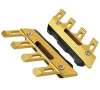 Cubierta de Horquilla Delantera de Bicicleta 1 par Delantero Universal, para Guardabarros K Cubierta Protectora Lateral Protector Deslizante Aluminio Dorado, para Moto