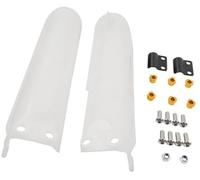 Cubierta de Horquilla Delantera de Bicicleta Delantero, para K Shock Slider Cover Protector de Motocicleta plástico Blanco, para 125Cc 140Cc 150Cc 160Cc 170Cc 190Cc