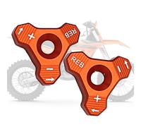 Cubierta de horquilla para tornillos de amortiguador delantero, cubierta robusta de horquilla de suspensión | Tapa de suspensión de perno de tubo ajustable para motocicleta todoterreno