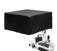 Cubierta de impresora impermeable, cubierta protectora de impresora 3D - Grabado de la máquina de coser - Cubierta de impresoras de casos negros de polvo protector para espacio de trabajo, sa