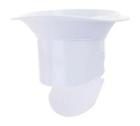 Cubierta de inodoro resistente al olor con tapón de sellado automático para baño, instalación sencilla, cubierta de cierre automático