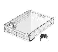 Cubierta de interruptor transparente, protección para interruptores a prueba de niños, cubierta del panel de control de 5,2 x 3,7 pulgadas con función antisalpicaduras, protección acrílica de sicur