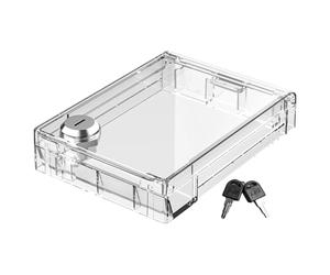 Cubierta de interruptor transparente, protección para interruptores a prueba de niños, cubierta del panel de control de 5,2 x 3,7 pulgadas con función antisalpicaduras, protección acrílica de sicur