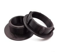 Cubierta de invierno para piscina sobre el suelo Intex con capas protectoras contra la presión del hielo y la exposición al viento (negro)