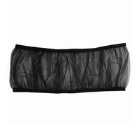 Cubierta de Jaula de pájaros de Nylon, Bosque de Gran tamaño, reducción de la Jaula de pájaro, Receptor de Semillas de Concha ventilada Cubierta de la Jaula de Mascotas. (Negro)