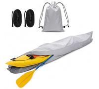 Cubierta de Kayak para Hurricane Osprey 109 | tela Oxford con costuras reforzadas; limita lluvia, sol y residuos; almacenamiento interior y exterior
