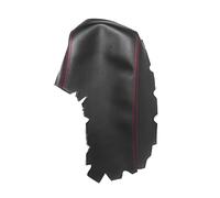 Cubierta De La Almohadilla Protección Del Reposabrazos Control Central Coche Para Lexus IS250 IS350 2014-2017 Accesorios Ajuste Cuero Microfibra(Black - red line)