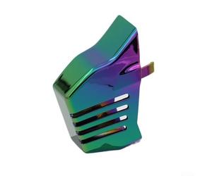 Cubierta de la batería del desviador trasero, funda protectora para SRAM para Rival AXS, carcasa ligera de ABS con disipación de calor, color negro (arcoíris)