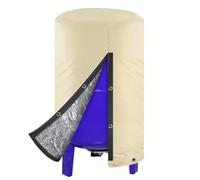 Cubierta De La Bomba | Cubierta De Aislamiento Al Aire Libre | Tapa Reforzada Para Pump Para Jardín | Protección Anti-Gel En Tela Oxford 40x86 Cm, Aislamiento Engrosado, Sótano Exterior
