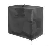 Cubierta de la bomba de la piscina Cubierta protectora impermeable de tela Oxford para equipo de filtro de arena transparente Intex Negro 66x62x72cm