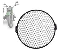 Cubierta de la cabeza de la motocicleta - Headlight Grill, Metal Mesh Cover | Round Motorbike Headlamp Guard, Vintage Motorbike Decoration for Led Headlights Durabl and Stylish Motorcycle Accessory
