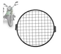 Cubierta de la cabeza de la motocicleta - Headlight Grill, Metal Mesh Cover | Round Motorbike Headlamp Guard, Vintage Motorbike Decoration for Led Headlights Durabl and Stylish Motorcycle Accessory